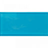 COLOR PALETTE TURQUOISE CLOUD GLOSS 3x6 glass Mosaic Tile.