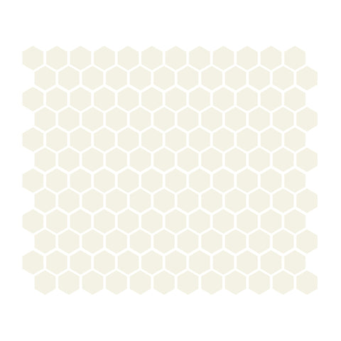 Biscuit 1″ Hexagon Glossy