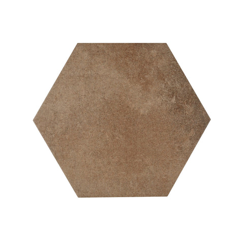 Brown 14x16 Hexagon