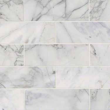 4X12 Polished Calacatta Gold Marble Tile - MosaicBros.com