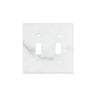 Calacatta Gold Marble Switch Plate Cover Polished (2 TOGGLE).