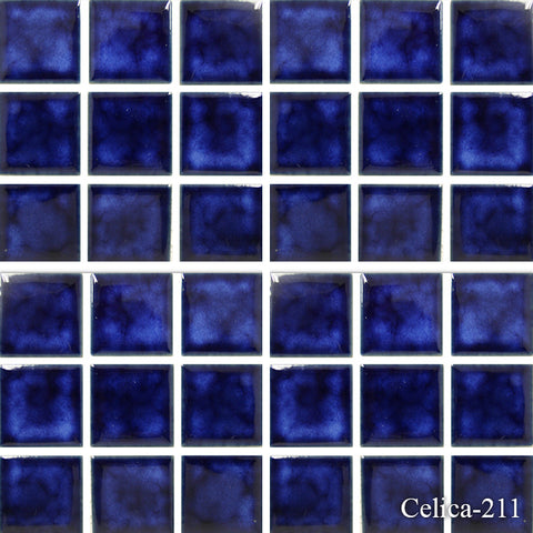 Celica Marble Blue  2 x 2  Pool Tile Series - MosaicBros.com