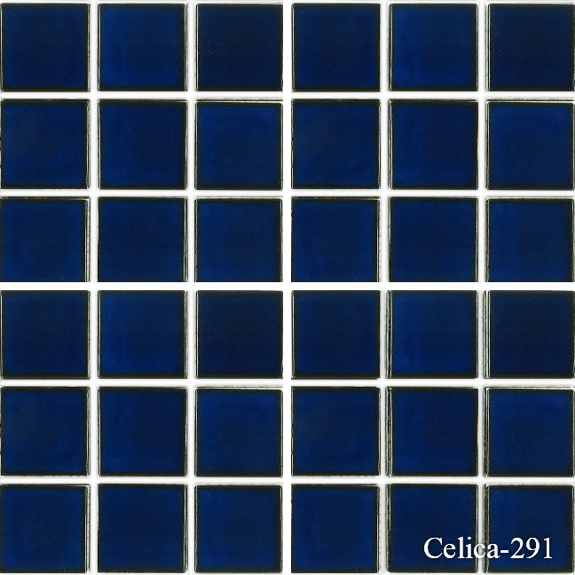 Celica Royal Blue  2 x 2  Pool Tile Series - MosaicBros.com