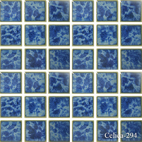 Celica Opal 2 x 2  Pool Tile Series - MosaicBros.com