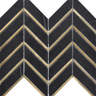 ROCKART NERO METAL ARROW 10x12 MOSAIC.