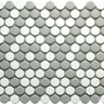 GR&W PENNY ROUND 9X10 Porcelain Mosaic Tile.
