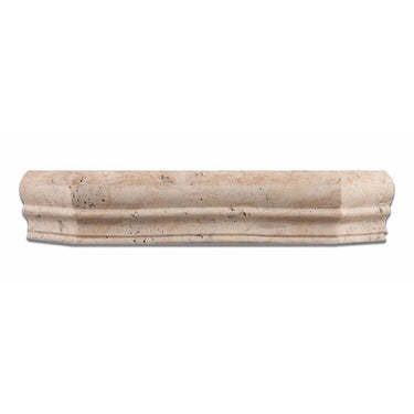 Philadelphia Light Travertine Honed Hand-Made Custom Shower Corner Shelf.