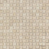Crema Marfil Polished Marble 3-D Small Bread Mosaic Tile.