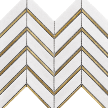 ROCKART TASSOS METAL ARROW 10x12 MOSAIC.