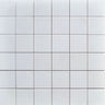 Thassos White Marble 2x2 Honed Mosaic Tile.