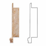 Valencia Travertine Honed Hand-Made Custom Shampoo Niche / Shelf - Large.