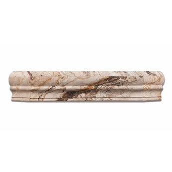 Valencia Travertine Honed Hand-Made Custom Shower Corner Shelf.