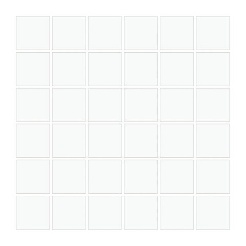 White 2″ x 2″ Matte